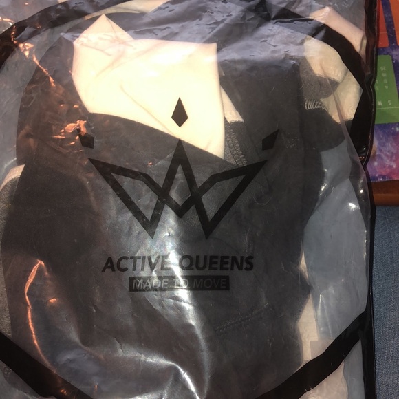 MBJ WB3007 Tummy Compression Colorblock Pants New - Picture 3 of 3